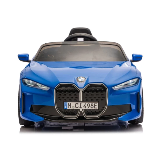Zils akumulatora auto BMW i4 4x4 JE1009 Elektriskās mašīnas bērniem