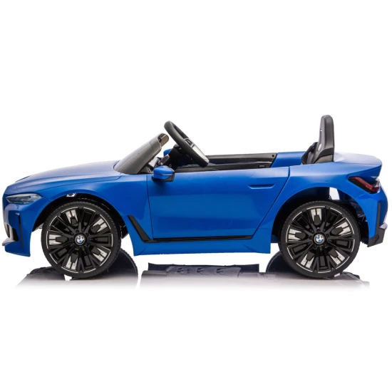 Zils akumulatora auto BMW i4 4x4 JE1009 Elektriskās mašīnas bērniem