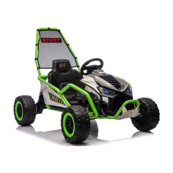 DM-107 ar akumulatoru darbināms zaļais auto, 24 V