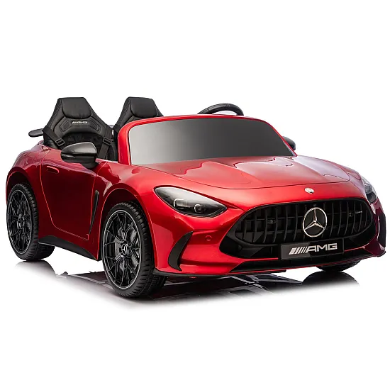 Sarkans Mercedes GT63 AMG DK-GT63 24 V akumulatora automobilis Elektriskās mašīnas bērniem
