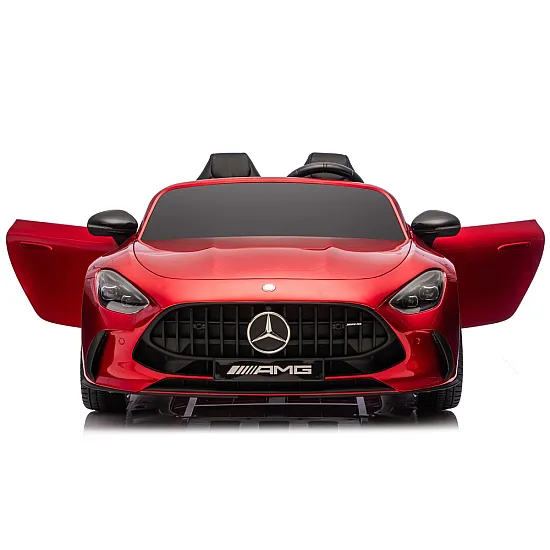 Sarkans Mercedes GT63 AMG DK-GT63 24 V akumulatora automobilis Elektriskās mašīnas bērniem