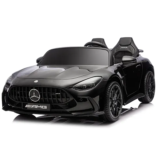 Melns Mercedes GT63 AMG DK-GT63 24 V auto Elektriskās mašīnas bērniem