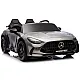 Pelēks Mercedes GT63 AMG DK-GT63 24 V elektriskais bērnu auto Elektriskās mašīnas bērniem