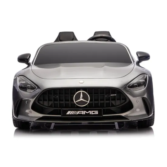 Pelēks Mercedes GT63 AMG DK-GT63 24 V elektriskais bērnu auto Elektriskās mašīnas bērniem