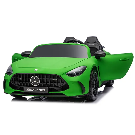 Zaļš Mercedes GT63 AMG DK-GT63 24 V akumulatora automobilis Elektriskās mašīnas bērniem