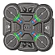 Interactive Musical Boxing Shield with LED Lights 3 Levels Black Galda un sporta spēles