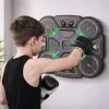 Interactive Musical Boxing Shield with LED Lights 3 Levels Black Galda un sporta spēles