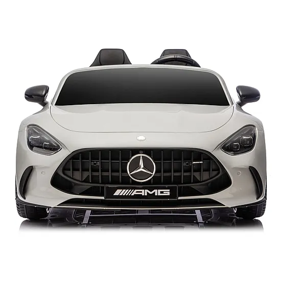 Gaiši pelēks Mercedes GT63 AMG DK-GT63 24 V akumulatora automobilis Elektriskās mašīnas bērniem