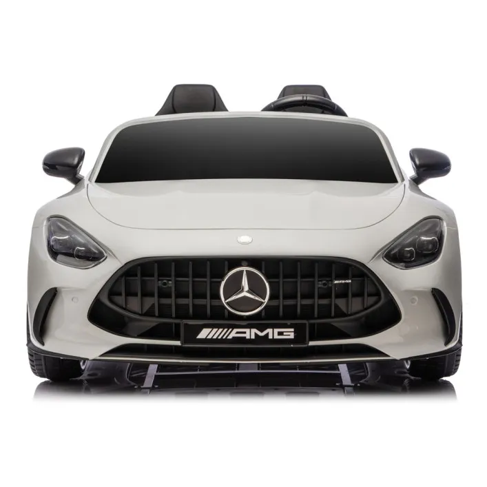 Gaiši pelēks Mercedes GT63 AMG DK-GT63 24 V akumulatora automobilis Elektriskās mašīnas bērniem