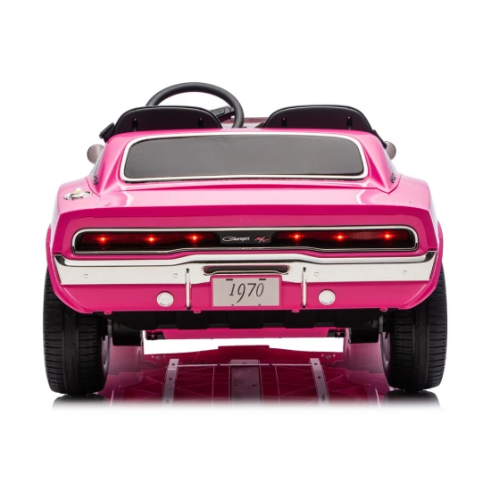 Akumulatora darbināms rozā automobilis Dodge Charger R/T DLS-K12 Elektriskās mašīnas bērniem