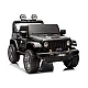 Juodas elektrinis automobilis Jeep Rubicon DK-JWR556 Elektrinės mašinėlės vaikams