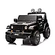 Juodas elektrinis automobilis Jeep Rubicon DK-JWR556 Elektrinės mašinėlės vaikams