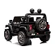 Juodas elektrinis automobilis Jeep Rubicon DK-JWR556 Elektrinės mašinėlės vaikams