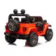 Oranžs elektriskais automobilis Jeep Rubicon DK-JWR556 Elektriskās mašīnas bērniem