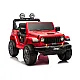 Raudonas elektrinis automobilis Jeep Rubicon DK-JWR556 Elektrinės mašinėlės vaikams