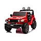 Raudonas elektrinis automobilis Jeep Rubicon DK-JWR556 Elektrinės mašinėlės vaikams