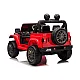 Raudonas elektrinis automobilis Jeep Rubicon DK-JWR556 Elektrinės mašinėlės vaikams