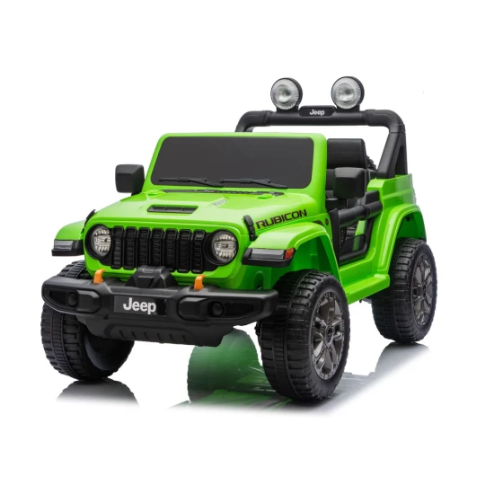 Jeep Rubicon 4x4 Battery-Powered Vehicle DK-JWR556 4x200W 24V Green Elektriskās mašīnas bērniem