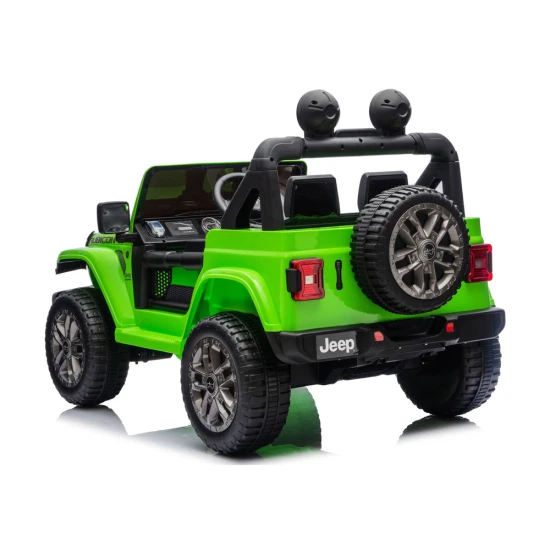 Jeep Rubicon 4x4 Battery-Powered Vehicle DK-JWR556 4x200W 24V Green Elektriskās mašīnas bērniem
