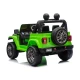 Jeep Rubicon 4x4 Battery-Powered Vehicle DK-JWR556 4x200W 24V Green Elektriskās mašīnas bērniem