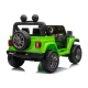 Jeep Rubicon 4x4 Battery-Powered Vehicle DK-JWR556 4x200W 24V Green Elektriskās mašīnas bērniem