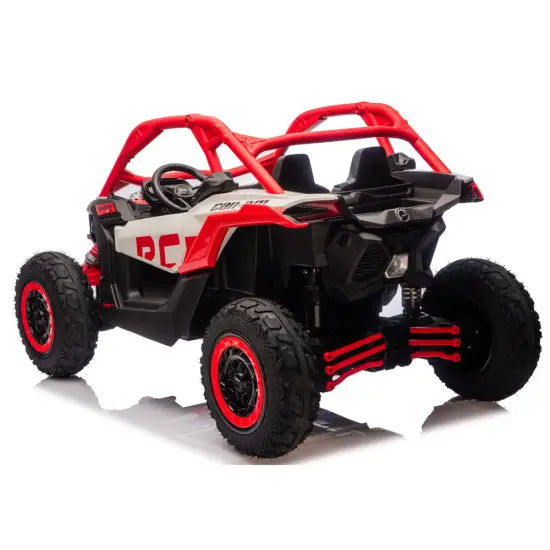 Sarkana akumulatora automašīna Maverick CAN-AM Turbo Strong Air Elektriskās mašīnas bērniem
