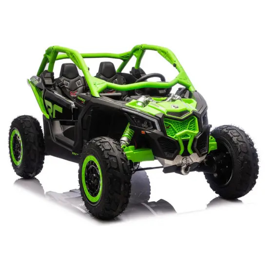Maverick CAN-AM Turbo RS STRONG AIR Green Battery-Powered Car Elektriskās mašīnas bērniem