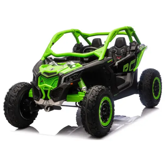 Maverick CAN-AM Turbo RS STRONG AIR Green Battery-Powered Car Elektriskās mašīnas bērniem