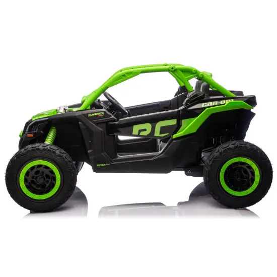 Maverick CAN-AM Turbo RS STRONG AIR Green Battery-Powered Car Elektriskās mašīnas bērniem