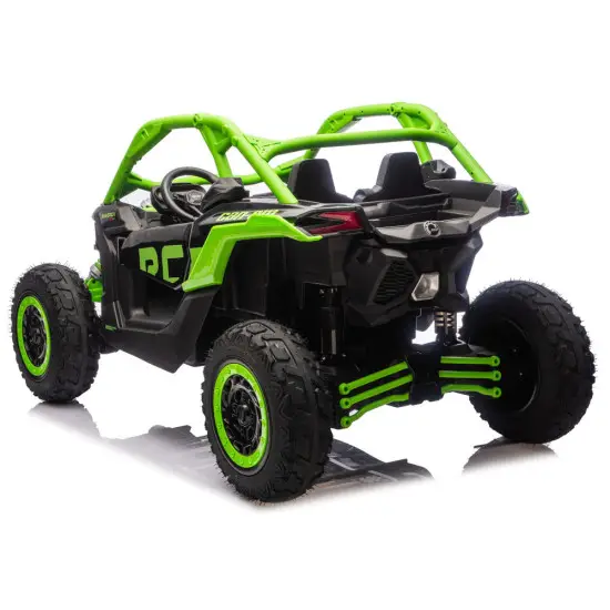 Maverick CAN-AM Turbo RS STRONG AIR Green Battery-Powered Car Elektriskās mašīnas bērniem