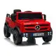 Akumulatora darbināma sarkana automašīna Mercedes Unimog HM7588 Elektriskās mašīnas bērniem
