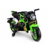XW-07 – ar baterijām darbināms zaļais motocikls