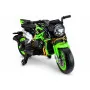 XW-07 – ar baterijām darbināms zaļais motocikls