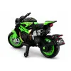 XW-07 – ar baterijām darbināms zaļais motocikls