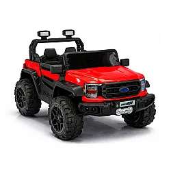 Sarkana akumulatora automašīna 4x4 22F