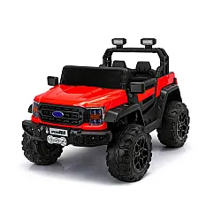 Sarkana akumulatora automašīna 4x4 22F