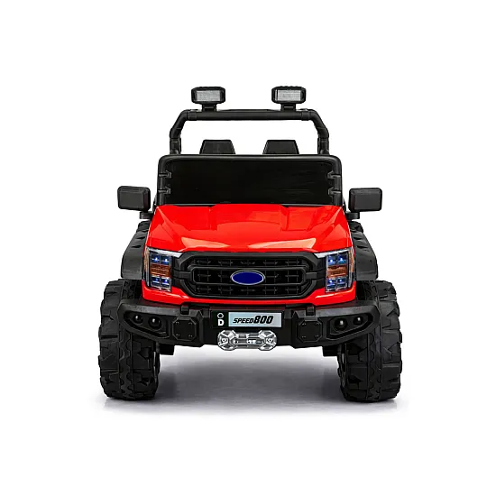 Sarkana akumulatora automašīna 4x4 22F