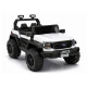 4x4 akumulatora darbināms balts automobilis 22F 12 V