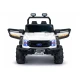 4x4 akumulatora darbināms balts automobilis 22F 12 V Elektriskās mašīnas bērniem