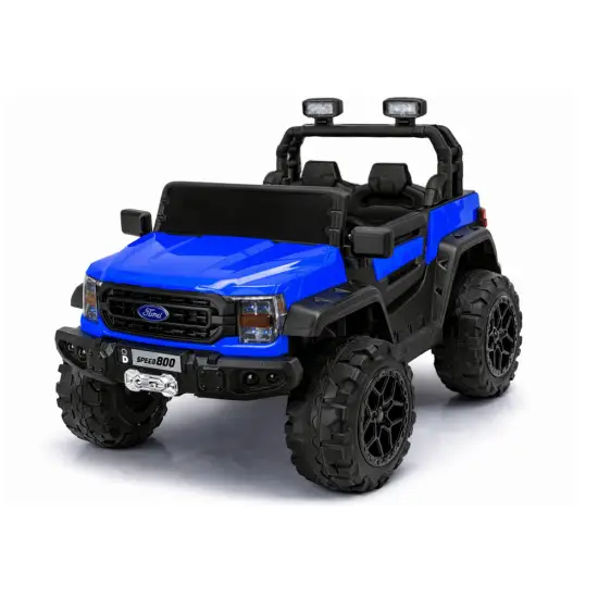 Akumulatora darbināma zila automašīna 4x4 22F Elektriskās mašīnas bērniem