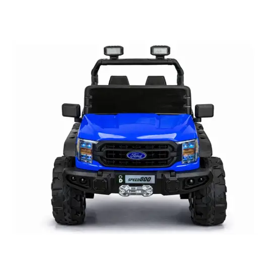 Akumulatora darbināma zila automašīna 4x4 22F Elektriskās mašīnas bērniem