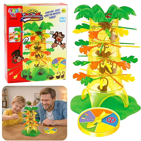 Falling Monkeys ģimenes arcade spēle Galda un sporta spēles