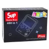 Red Retro Sup 400 spēles LCD 8 bitu elektronisko spēļu konsole Galda un sporta spēles