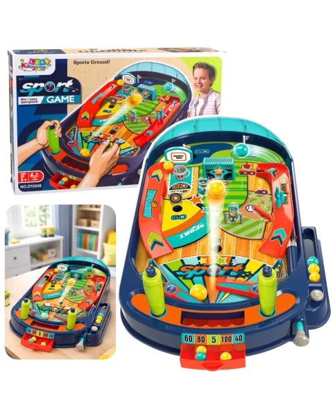 Arcade galda spēle bērniem, 12 bumbiņas