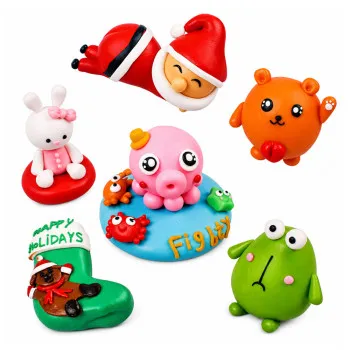 24 krāsu plastilīna komplekts ar modelēšanas rīkiem