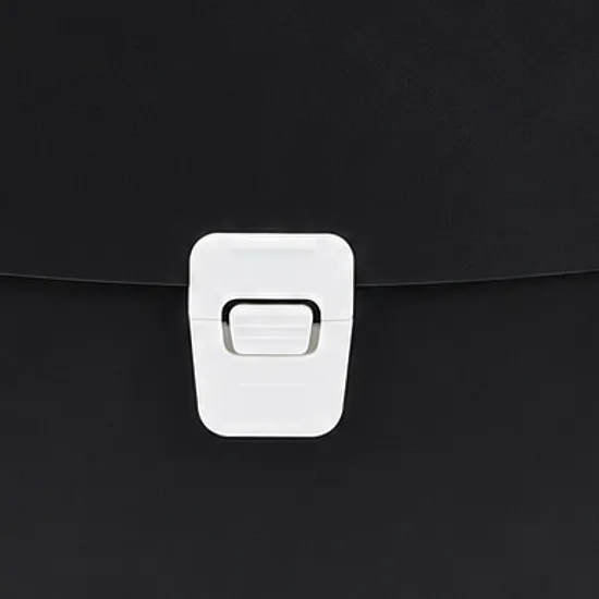 A4-size document folder with 13 compartments