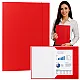 Red A4 Cardboard Document Folder