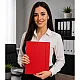 Red A4 Cardboard Document Folder