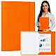 Orange A4 Cardboard Document Folder
