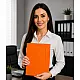 Orange A4 Cardboard Document Folder